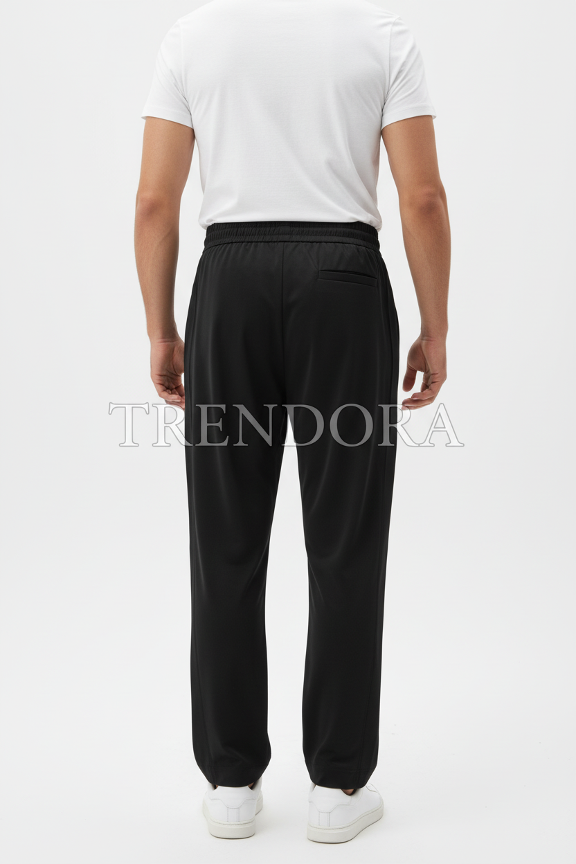 Black Trousers - Back view