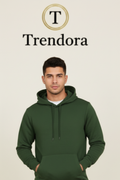 Dark Green Hoodie - Front view