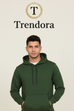 Dark Green Hoodie - Front view