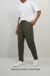 Olive Green Trouser - Front View