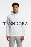 White Hoodie - Front view