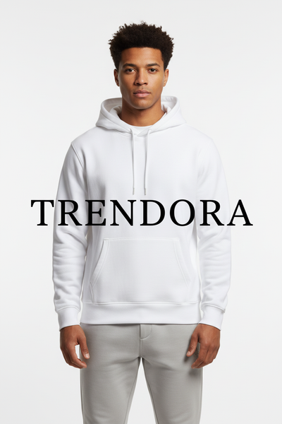 White Hoodie - Front view
