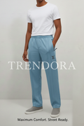 Sky Blue Trousers - Front view