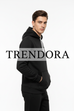 Black Hoodie - Side view