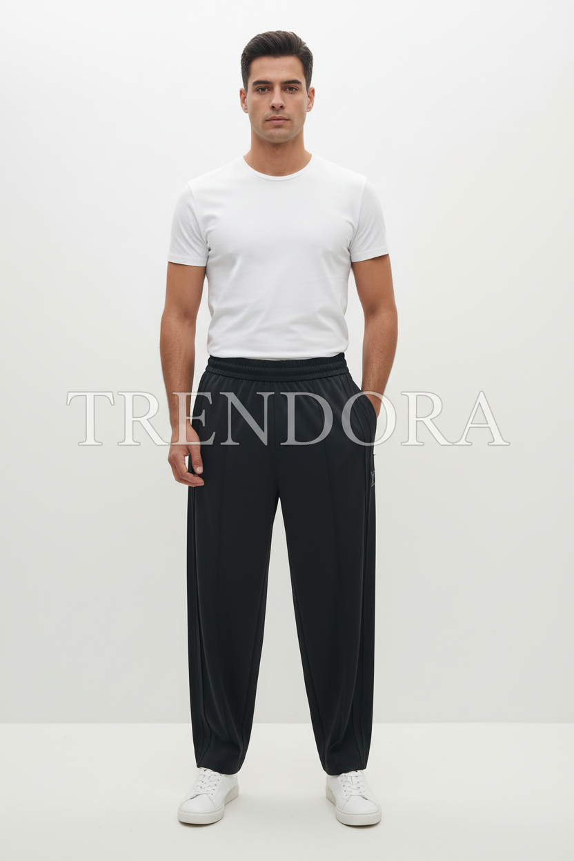 Black Trousers - Front view
