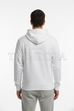 White Hoodie - Back view